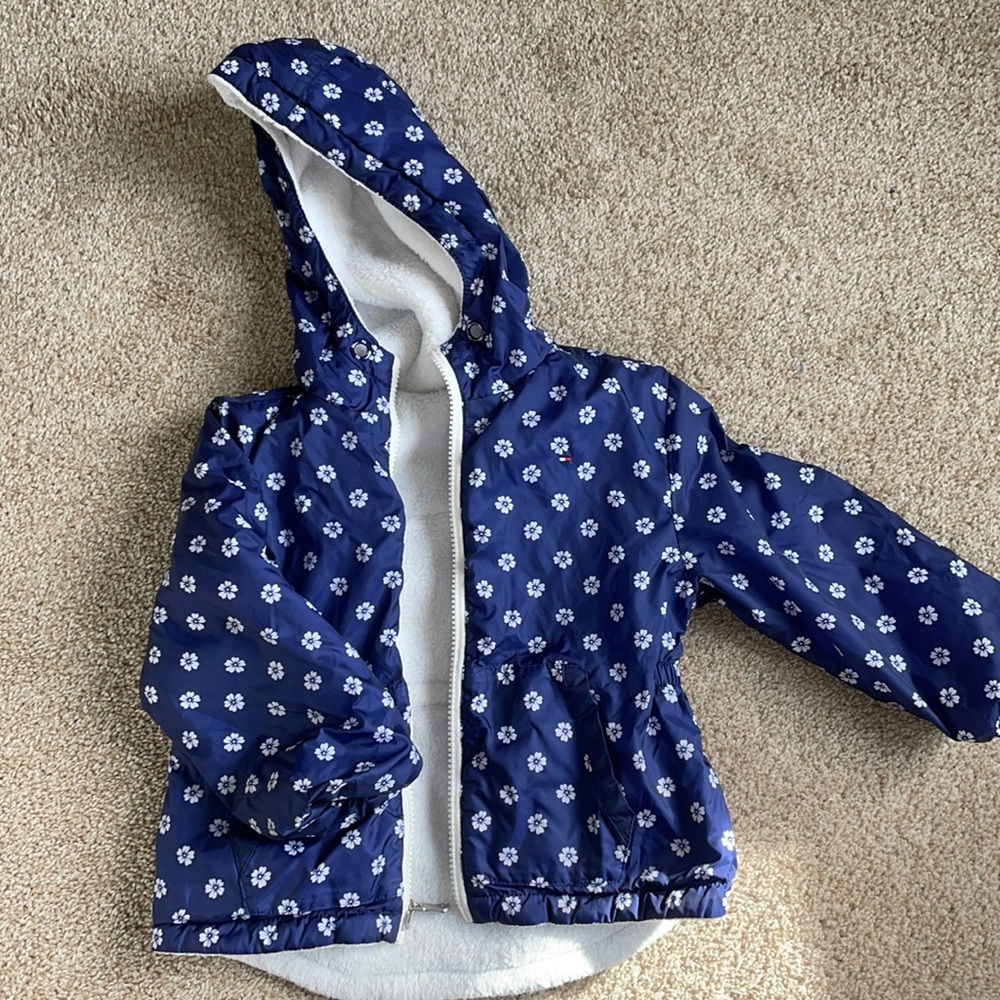 Tommy Hilfiger toddler reversible jacket